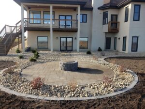 Edmonton landscaping company - brickworks landscaping - paving stone patio